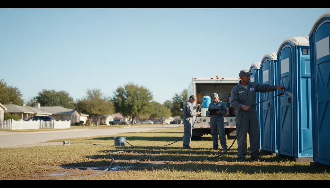Long-Term Portable Toilet Rental in Indiana near me